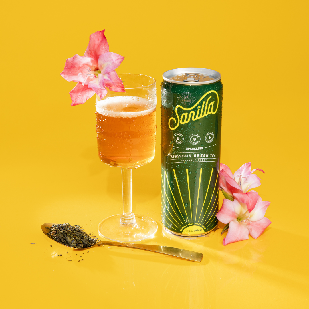 Sarilla Sparkling Hibiscus Green Tea