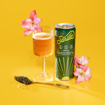 Sarilla Sparkling Hibiscus Green Tea
